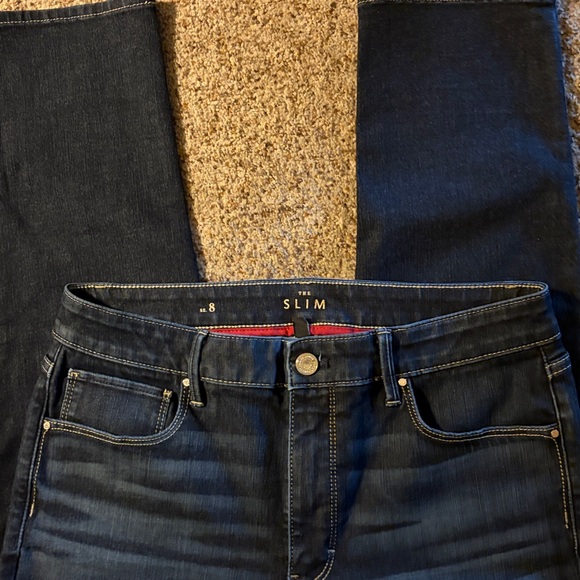 White House Black Market Jeans the slim size 8 new - Picture 3 of 5